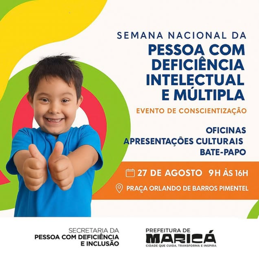 Semana Nacional da Pessoa com Deficiência Intelectual e Múltipla