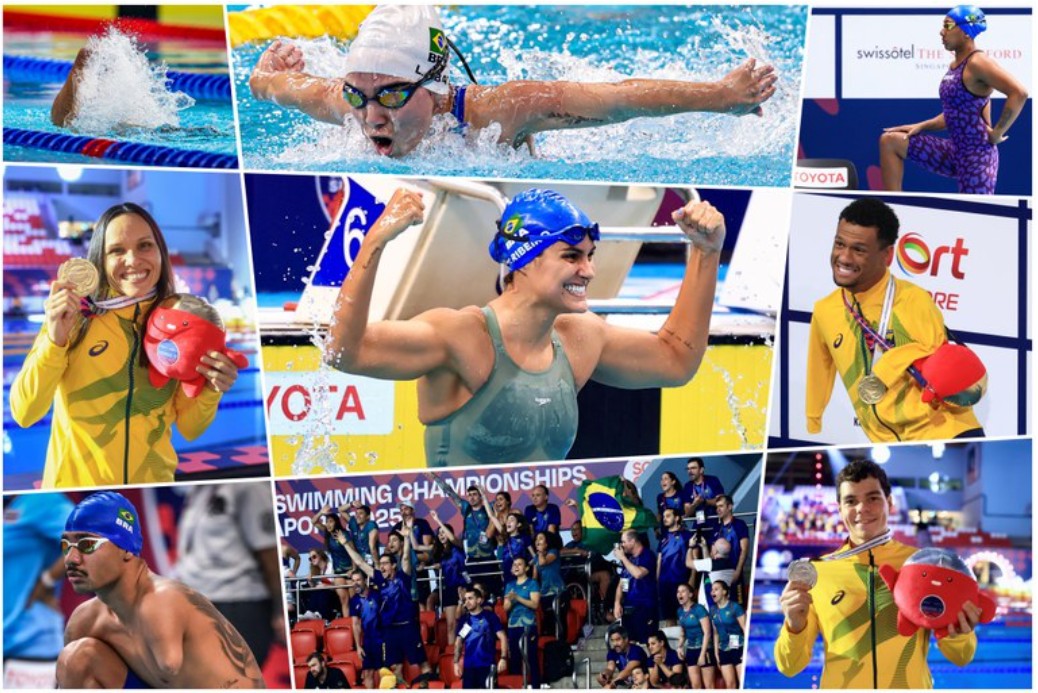 Brasil fecha Mundial de Natação Paralímpica com 39 pódios e 96% de Bolsa Atleta