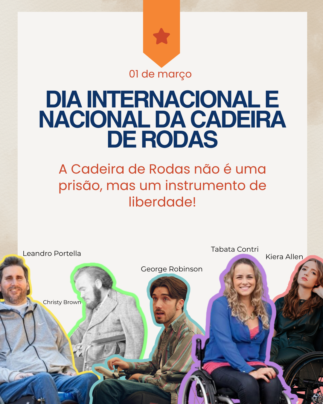 Dia Internacional da Cadeira de Rodas celebra independência e inclusão no dia 1º de março